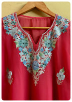 Coral Pink Kurti