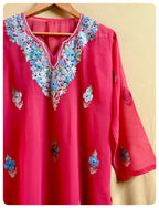Coral Pink Kurti